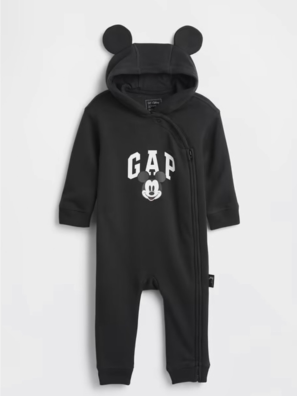GAP Baby Mickey Mouse Hooded One-Piece 0-3 Months NWT